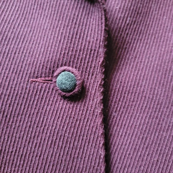 Vintage Alfred Sung Wool Corduroy Velvet Blazer, Small - Picture 12 of 13